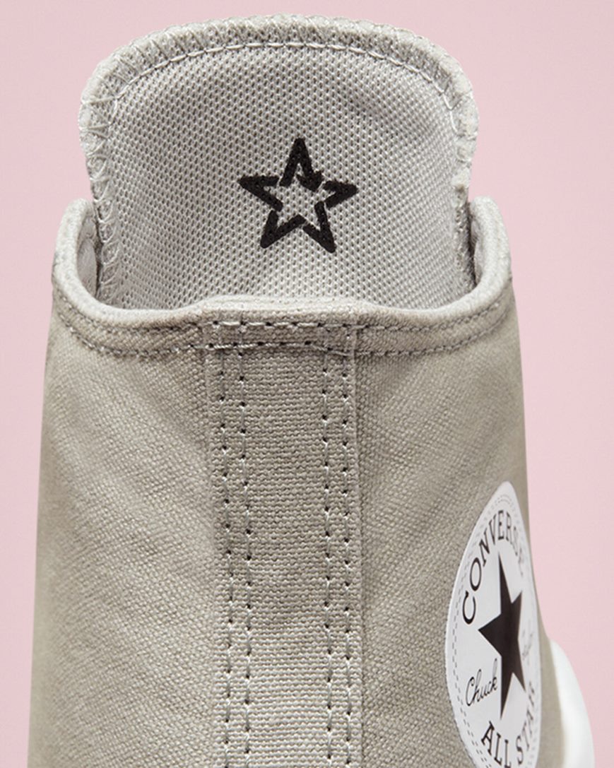 Dámské Boty Na Platformy Converse Chuck Taylor All Star Move Vysoké Olivy Zelené Bílé | CZ SXCR28